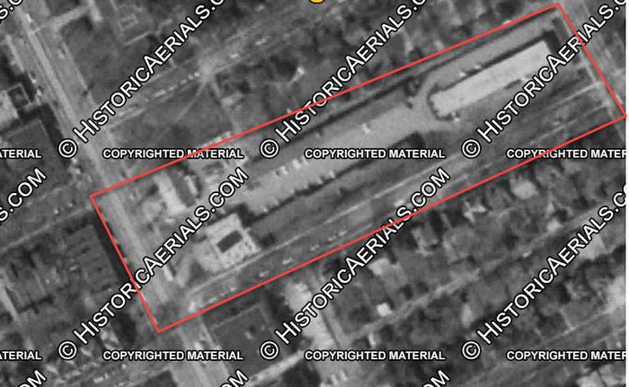 Monterey Motel - 1967 Aerial (newer photo)